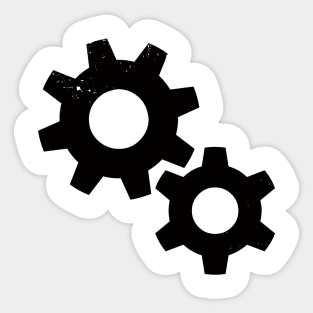 Gears Sticker